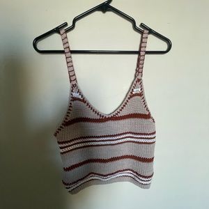 Darling American Eagle Crochet Top